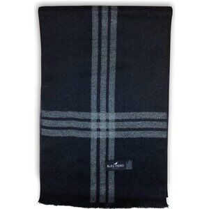 Bleu Nero Luxurious Winter Scarf Premium Cashmere Feel Unique Design Selection